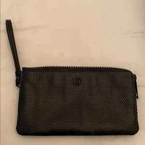 Lulu lemon black wristlet